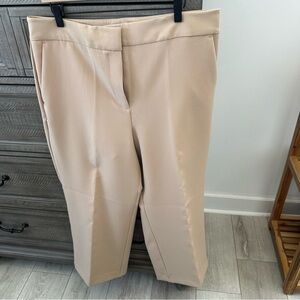 Wide leg cropped pants